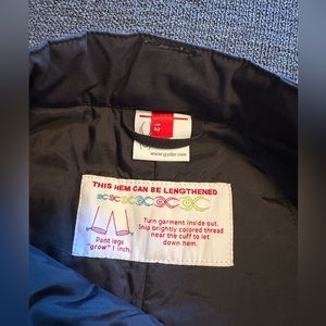 SPYDER lengthened ski snow pants